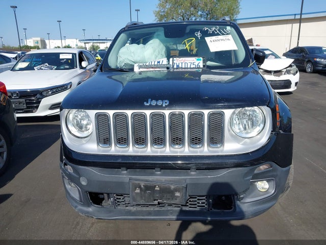 2015 Jeep Renegade Limited მანქანა იყიდება აუქციონზე, vin: ZACCJBDTXFPB77152, აუქციონის ნომერი: 44889656