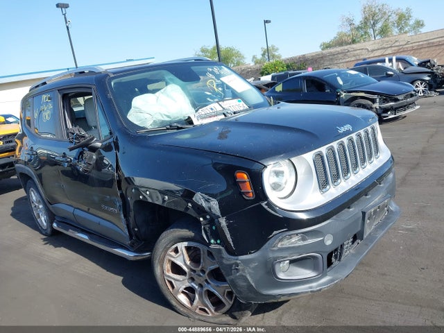 2015 Jeep Renegade Limited მანქანა იყიდება აუქციონზე, vin: ZACCJBDTXFPB77152, აუქციონის ნომერი: 44889656