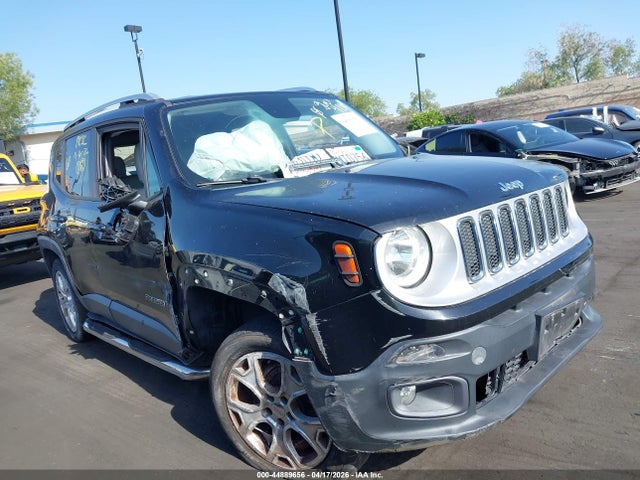 2015 Jeep Renegade Limited მანქანა იყიდება აუქციონზე, vin: ZACCJBDTXFPB77152, აუქციონის ნომერი: 44889656