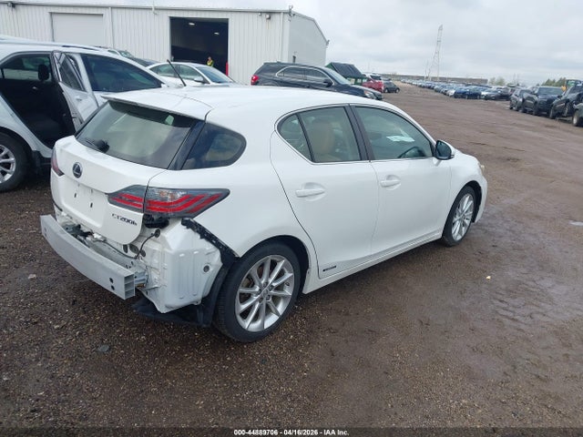 2012 Lexus Ct 200h მანქანა იყიდება აუქციონზე, vin: JTHKD5BH3C2119133, აუქციონის ნომერი: 44889706
