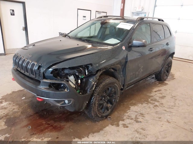 2018 Jeep Cherokee Trailhawk 4x4 მანქანა იყიდება აუქციონზე, vin: 1C4PJMBX6JD579809, აუქციონის ნომერი: 44889726