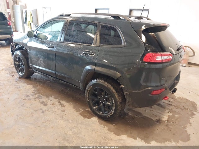 2018 Jeep Cherokee Trailhawk 4x4 მანქანა იყიდება აუქციონზე, vin: 1C4PJMBX6JD579809, აუქციონის ნომერი: 44889726