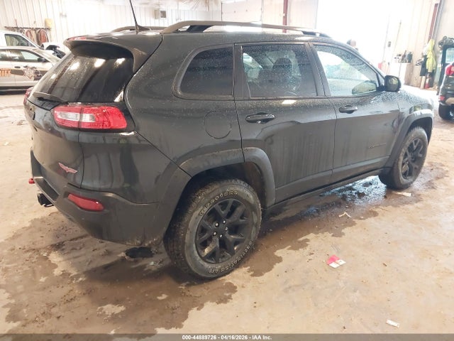 2018 Jeep Cherokee Trailhawk 4x4 მანქანა იყიდება აუქციონზე, vin: 1C4PJMBX6JD579809, აუქციონის ნომერი: 44889726