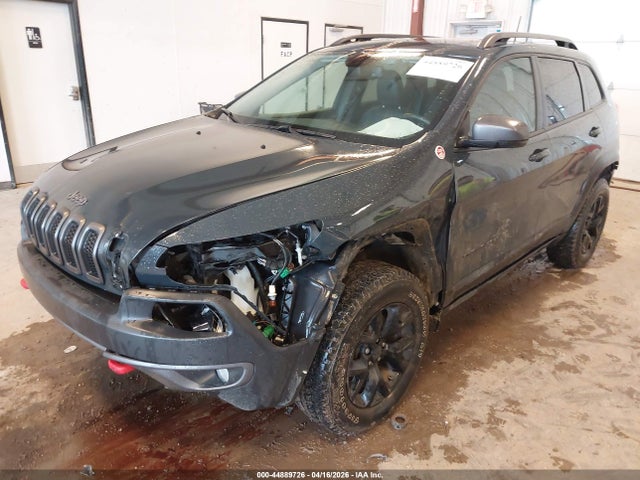 2018 Jeep Cherokee Trailhawk 4x4 მანქანა იყიდება აუქციონზე, vin: 1C4PJMBX6JD579809, აუქციონის ნომერი: 44889726