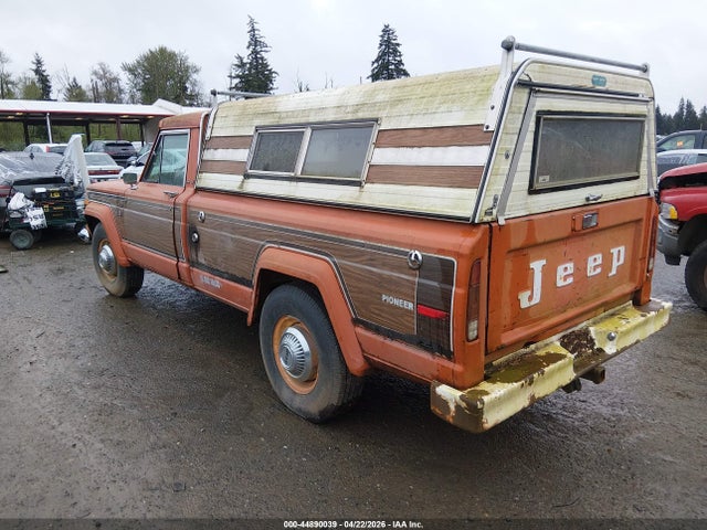 Aukcja sprzedaży 1976 Jeep Pickup, vin: J6M46RP094035, numer aukcji: 44890039