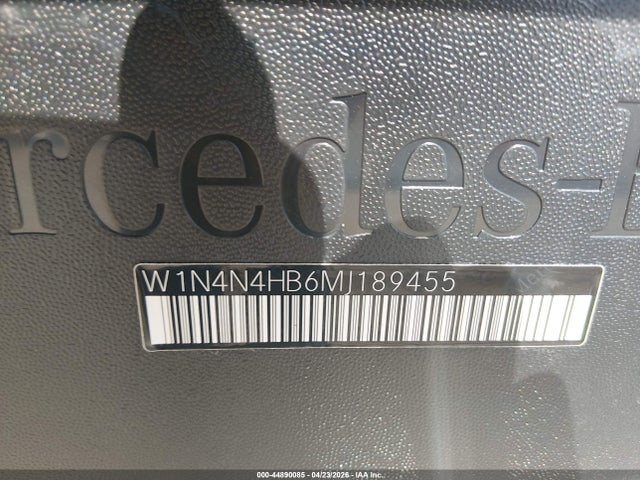 44890085 :رقم المزاد ، W1N4N4HB6MJ189455 vin ، 2021 Mercedes-benz Gla 250 4matic مزاد بيع
