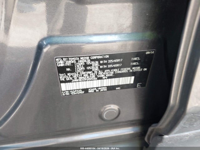 Aukcja sprzedaży 2015 Toyota Rav4 Xle, vin: JTMRFREV7FD099366, numer aukcji: 44890104