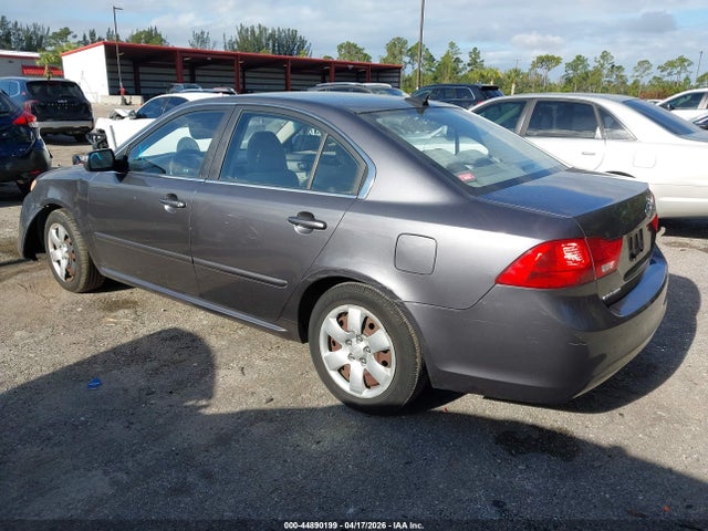 2009 Kia Optima Lx მანქანა იყიდება აუქციონზე, vin: KNAGE228595339316, აუქციონის ნომერი: 44890199