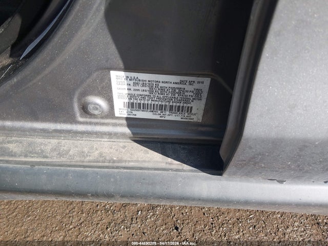Aukcja sprzedaży 2015 Mitsubishi Outlander Sport Es, vin: 4A4AR3AU4FE032337, numer aukcji: 44890203