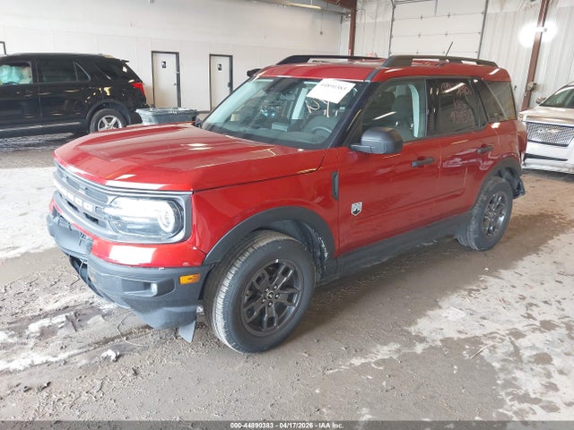 44890383 :رقم المزاد ، 3FMCR9B62NRD93950 vin ، 2022 Ford Bronco Sport Big Bend مزاد بيع
