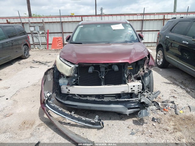 44890421 :رقم المزاد ، 5TDKKRFH5ES033407 vin ، 2014 Toyota Highlander Xle V6 مزاد بيع