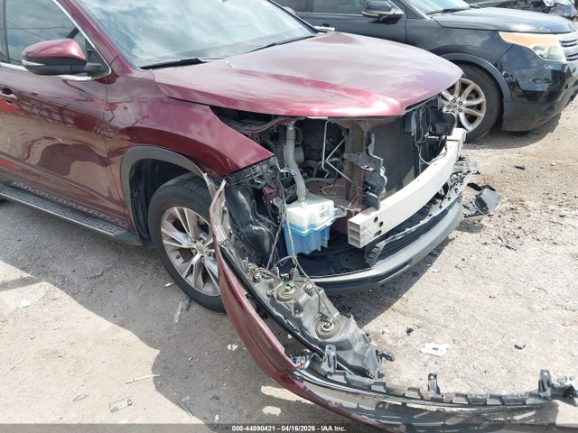 44890421 :رقم المزاد ، 5TDKKRFH5ES033407 vin ، 2014 Toyota Highlander Xle V6 مزاد بيع