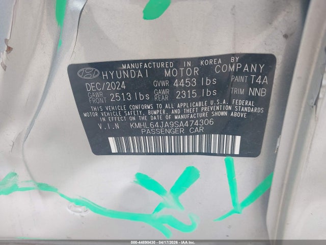 2025 HYUNDAI SONATA KMHL64JA9SA474306 Photo 8