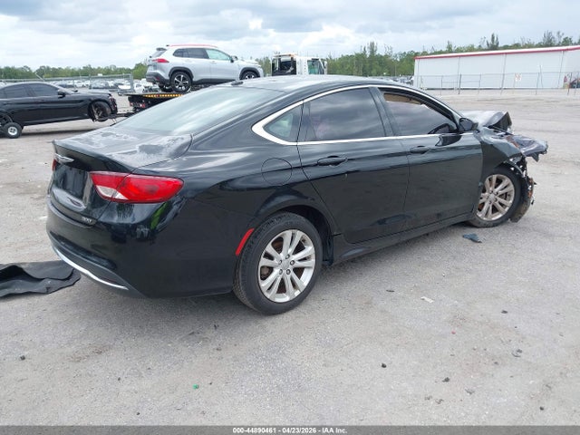 2015 Chrysler 200 Limited მანქანა იყიდება აუქციონზე, vin: 1C3CCCAB8FN705067, აუქციონის ნომერი: 44890461