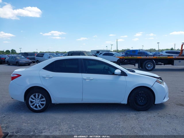 Aukcja sprzedaży 2016 Toyota Corolla Le, vin: 5YFBURHE4GP564199, numer aukcji: 44890527