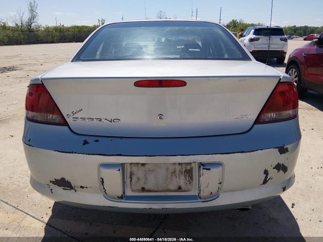2001 Chrysler Sebring Lxi მანქანა იყიდება აუქციონზე, vin: 1C3AL56U31N547274, აუქციონის ნომერი: 44890641
