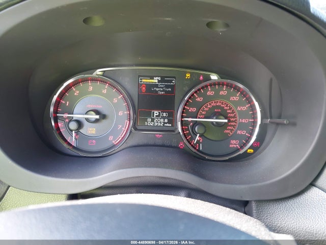 2015 Subaru Wrx Limited მანქანა იყიდება აუქციონზე, vin: JF1VA1G69F8832942, აუქციონის ნომერი: 44890698