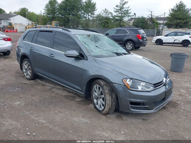 2016 Volkswagen Golf Sportwagen Tsi Se 4-door მანქანა იყიდება აუქციონზე, vin: 3VWC17AU8GM513442, აუქციონის ნომერი: 44890791