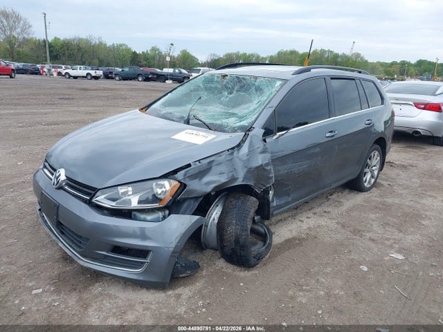 Продажа на аукционе авто 2016 Volkswagen Golf Sportwagen Tsi Se 4-door, vin: 3VWC17AU8GM513442, номер лота: 44890791