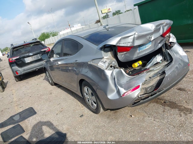 Продаж на аукціоні авто 2016 Hyundai Elantra Se, vin: 5NPDH4AE1GH776887, номер лоту: 44890859