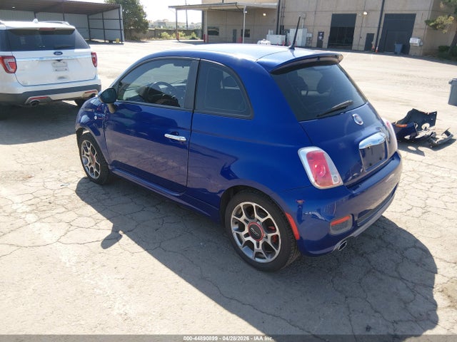44890899 :رقم المزاد ، 3C3CFFBR2DT624373 vin ، 2013 Fiat 500 Sport مزاد بيع