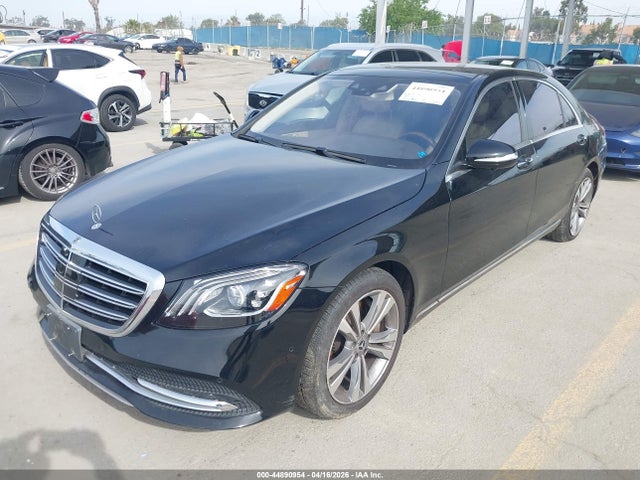 Aukcja sprzedaży 2019 Mercedes-benz S 450, vin: WDDUG6GB6KA479289, numer aukcji: 44890954