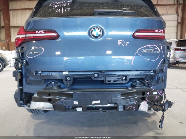 Продажа на аукционе авто 2025 Bmw X3 30 Xdrive, vin: 5UX53GP09S9Y74470, номер лота: 44890968