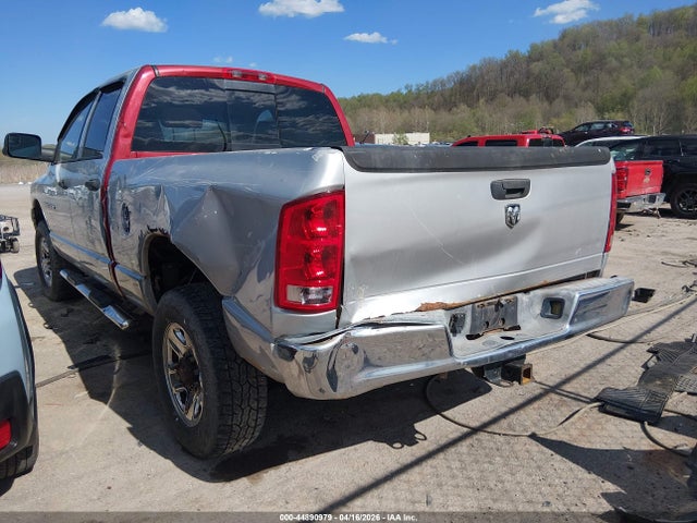 Продаж на аукціоні авто 2006 Dodge Ram 2500 Slt/trx4 Off Road/sport/power Wagon, vin: 3D7KS28CX6G118368, номер лоту: 44890979