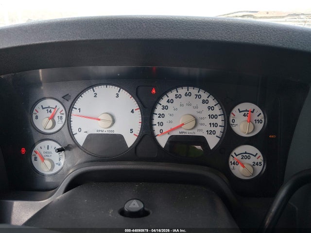 Продаж на аукціоні авто 2006 Dodge Ram 2500 Slt/trx4 Off Road/sport/power Wagon, vin: 3D7KS28CX6G118368, номер лоту: 44890979