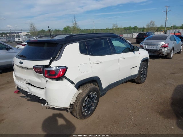 44891021 :رقم المزاد ، 3C4NJDDB5LT166947 vin ، 2020 Jeep Compass Trailhawk 4x4 مزاد بيع