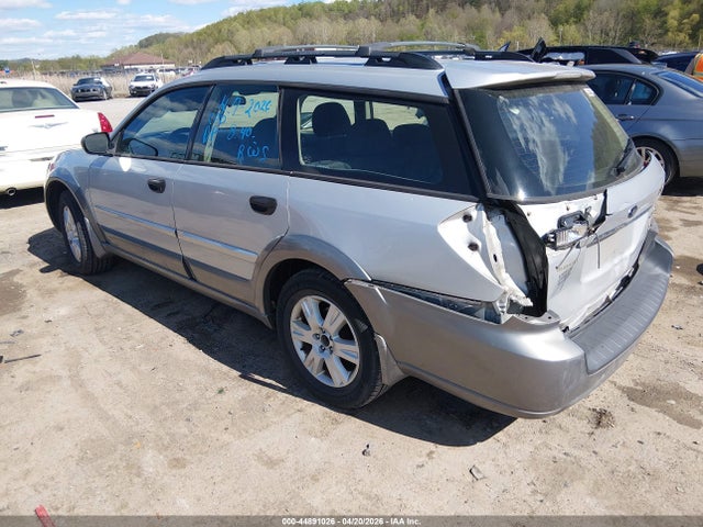 2005 Subaru Outback 2.5i მანქანა იყიდება აუქციონზე, vin: 4S4BP61C857369683, აუქციონის ნომერი: 44891026