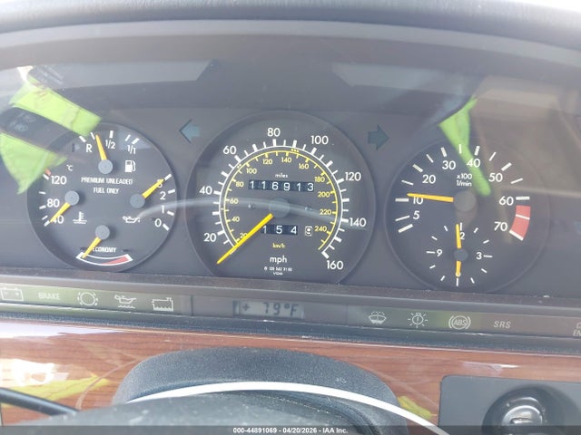 Aukcja sprzedaży 1991 Mercedes-benz 300 Se, vin: WDBCA24D0MA599967, numer aukcji: 44891069