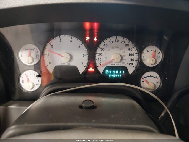 2007 Dodge Ram 1500 Slt/trx4 Off Road/sport მანქანა იყიდება აუქციონზე, vin: 1D7HU18267J589147, აუქციონის ნომერი: 44891135