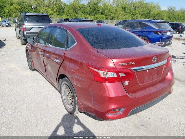 2017 Nissan Sentra Sv მანქანა იყიდება აუქციონზე, vin: 3N1AB7AP3HY298650, აუქციონის ნომერი: 44891144
