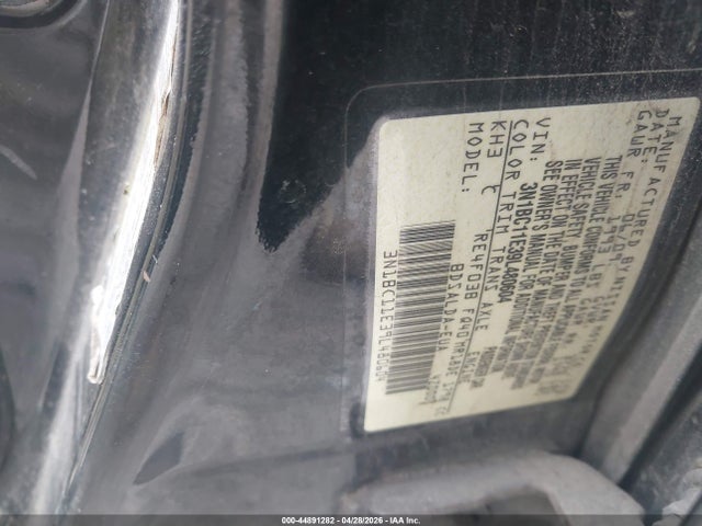 Продаж на аукціоні авто 2009 Nissan Versa 1.8s, vin: 3N1BC11E39L480604, номер лоту: 44891282
