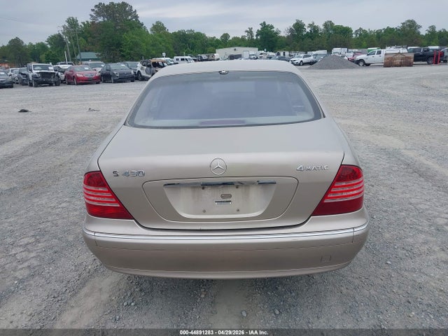 Продаж на аукціоні авто 2006 Mercedes-benz S 430 4matic, vin: WDBNG83J06A461690, номер лоту: 44891283