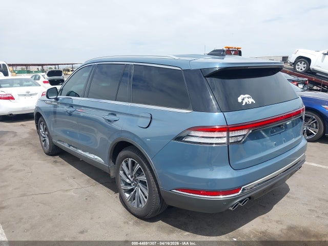 2025 Lincoln Aviator Premiere მანქანა იყიდება აუქციონზე, vin: 5LM5J6XC9SGL33676, აუქციონის ნომერი: 44891307