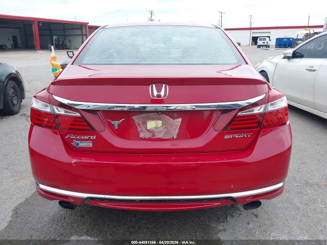44891356 :رقم المزاد ، 1HGCR2F68GA069034 vin ، 2016 Honda Accord Sport مزاد بيع