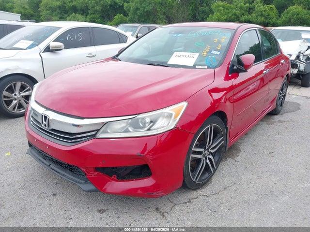 44891356 :رقم المزاد ، 1HGCR2F68GA069034 vin ، 2016 Honda Accord Sport مزاد بيع