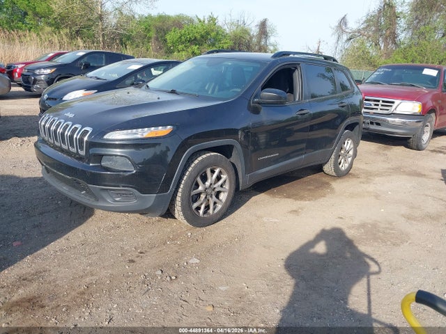 2015 Jeep Cherokee Sport მანქანა იყიდება აუქციონზე, vin: 1C4PJLAB1FW721253, აუქციონის ნომერი: 44891364