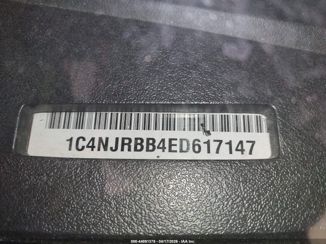 1C4NJRBB4ED617147 Jeep Patriot Sport