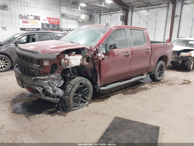 Aukcja sprzedaży 2021 Chevrolet Silverado 1500 4wd  Short Bed Custom Trail Boss, vin: 3GCPYCEF0MG382716, numer aukcji: 44891385