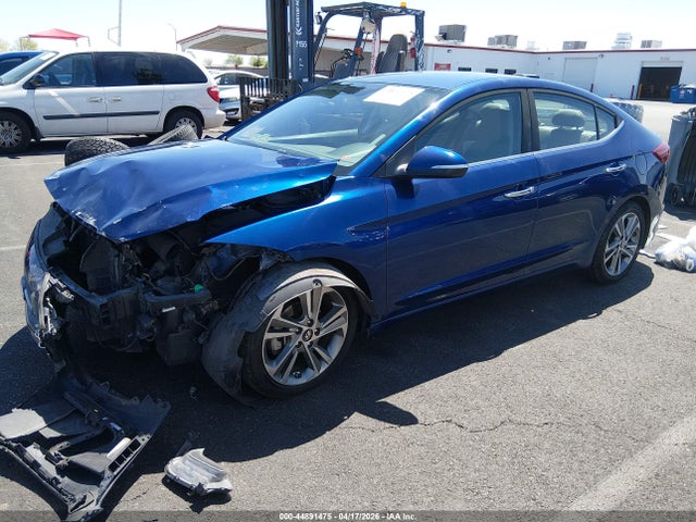 44891475 :رقم المزاد ، 5NPD84LF2HH080465 vin ، 2017 Hyundai Elantra Limited مزاد بيع