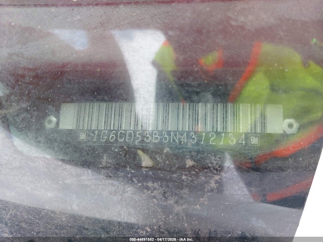 Aukcja sprzedaży 1992 Cadillac Deville, vin: 1G6CD53B3N4312134, numer aukcji: 44891582