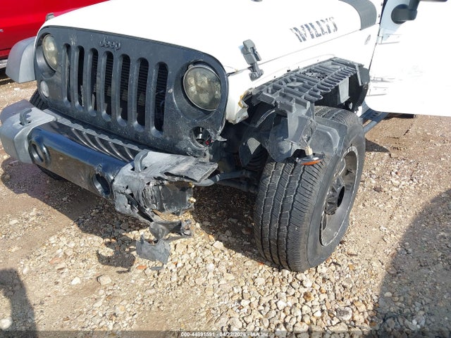 2015 Jeep Wrangler Willys Wheeler მანქანა იყიდება აუქციონზე, vin: 1C4AJWAG1FL756623, აუქციონის ნომერი: 44891591