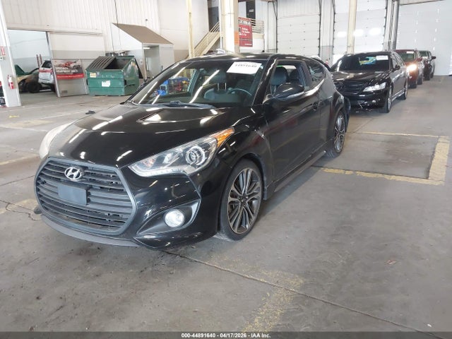 2016 Hyundai Veloster Turbo მანქანა იყიდება აუქციონზე, vin: KMHTC6AE7GU249900, აუქციონის ნომერი: 44891640
