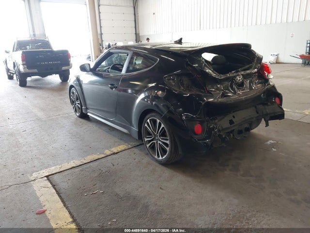 2016 Hyundai Veloster Turbo მანქანა იყიდება აუქციონზე, vin: KMHTC6AE7GU249900, აუქციონის ნომერი: 44891640