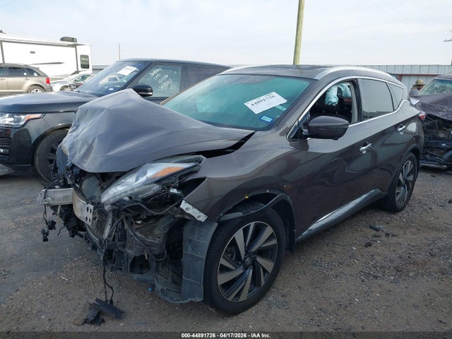 Продаж на аукціоні авто 2018 Nissan Murano Platinum, vin: 5N1AZ2MHXJN116280, номер лоту: 44891726