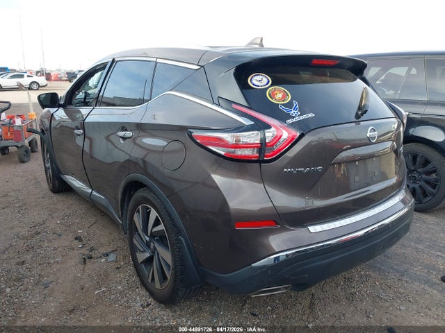 Продаж на аукціоні авто 2018 Nissan Murano Platinum, vin: 5N1AZ2MHXJN116280, номер лоту: 44891726