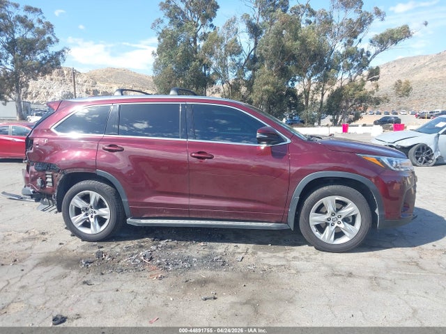 Aukcja sprzedaży 2018 Toyota Highlander Limited, vin: 5TDYZRFH9JS248420, numer aukcji: 44891755